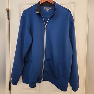 Pebble Beach Golf Performance Jacket Full-Zip Outdoor Stretch Pockets Men's 2XL
